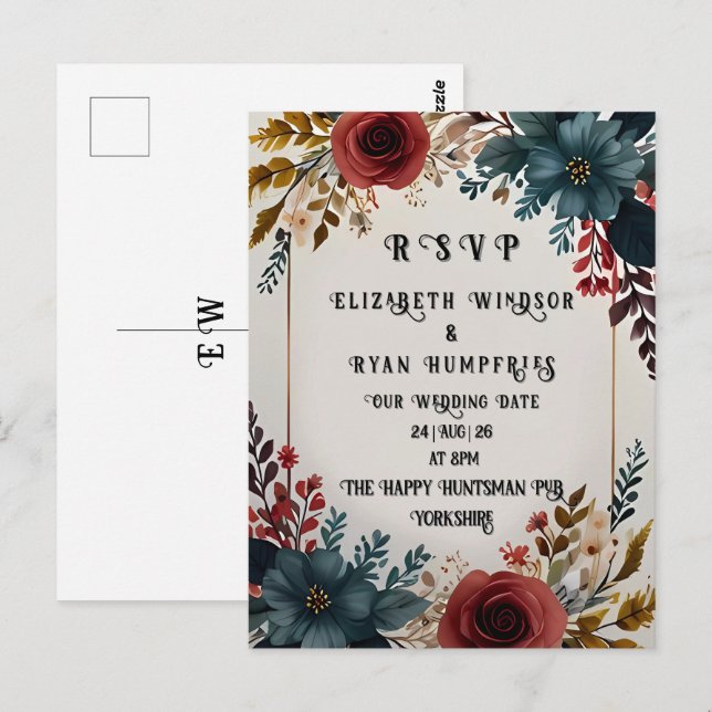 Colección Invitación a la Boda Po (Anverso / Reverso)