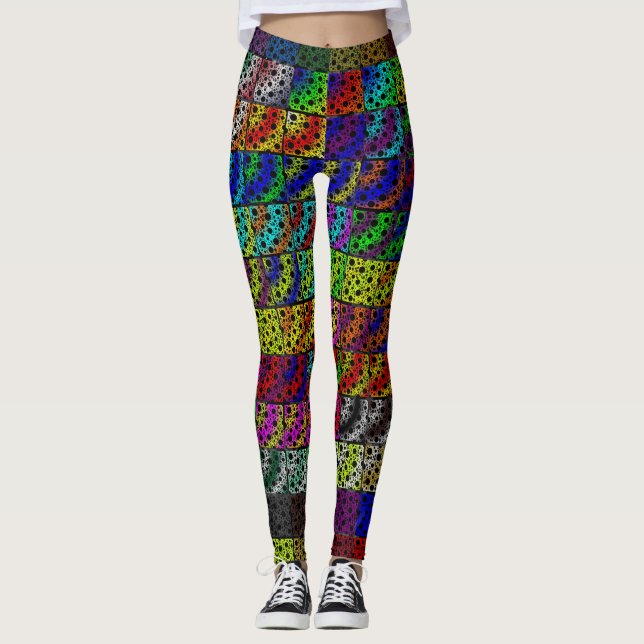 Colección Leggings Burbujas Espaciales (Anverso)