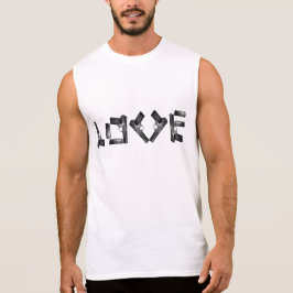 Colección LOVE - Camiseta en blanco y negro