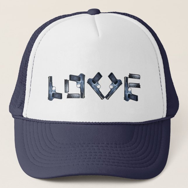 Colección LOVE - Sombrero de camión (Anverso)