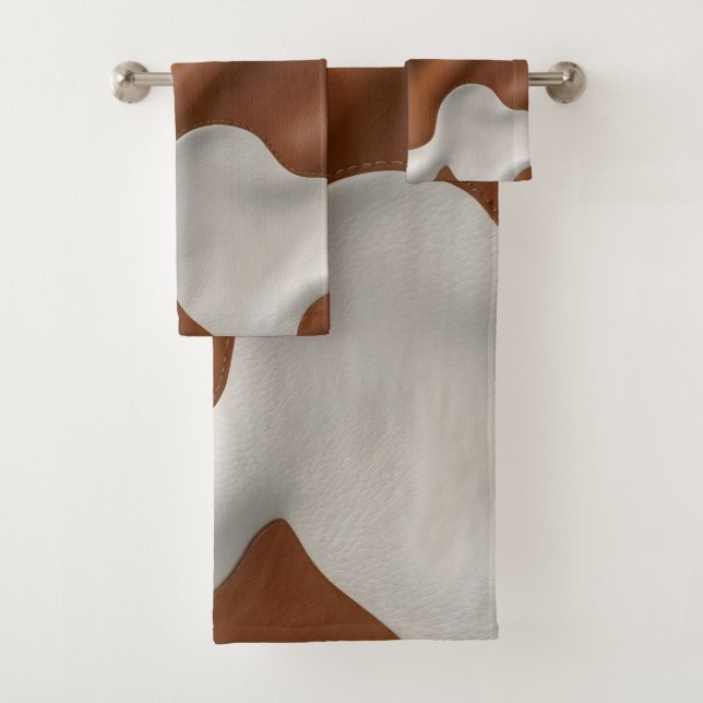 Colección moderna de cuero de vaca falso elegante  (In situ)