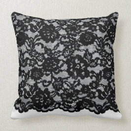 Colección negra antigua del cordón: Almohada