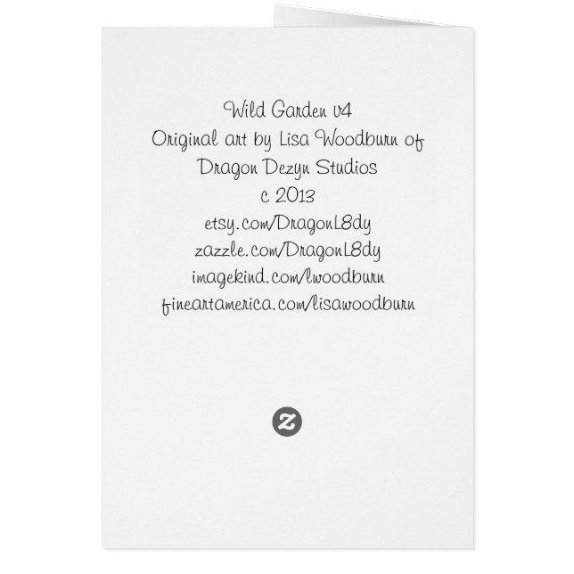 Colección salvaje del jardín v4 (Atrás)