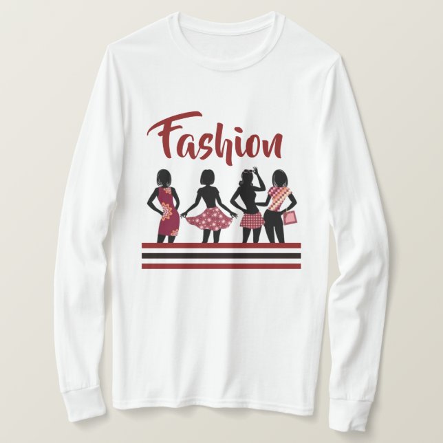COLECCIÓN SHOPPING QUEEN Blusas para Damas (Anverso del diseño)