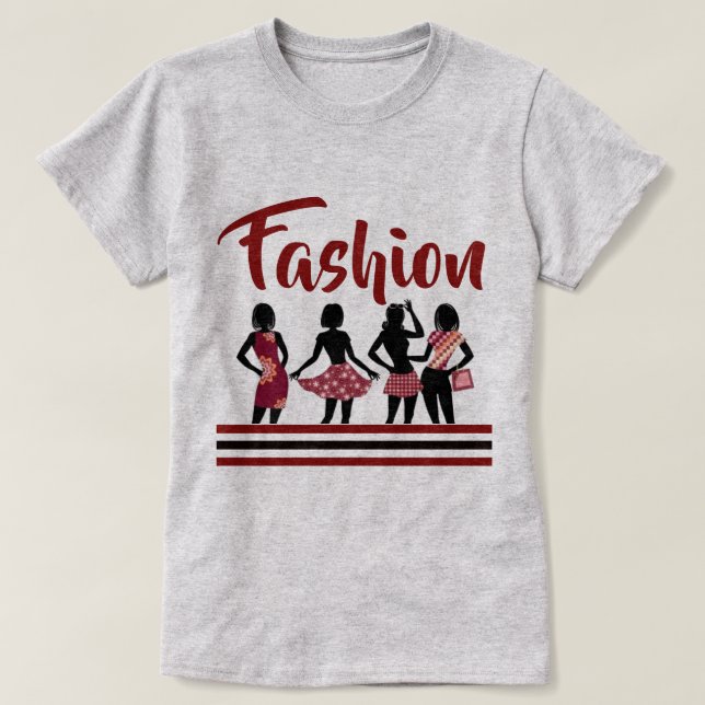 Colección SHOPPING QUEEN camiseta (Diseño del anverso)