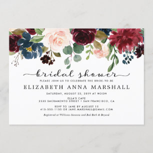 Colección Sienna   Invitación a la ducha de novia