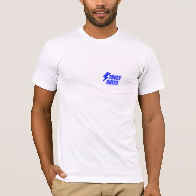 Colección Streetrules de camisetas masculinas (Anverso)
