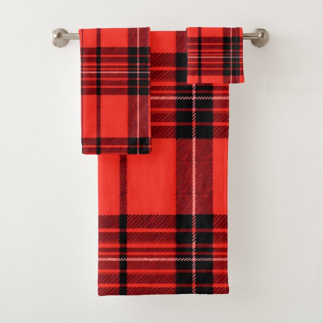Colección Tartán Plaid Red Tradicional Moderna (In situ)