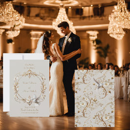 Colección White Hummingbird Guarda la tarjeta de f