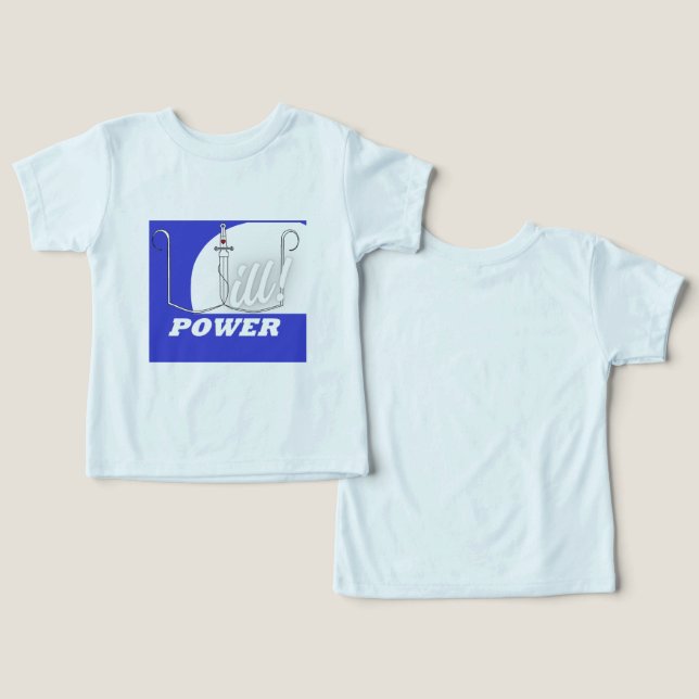 Colección "Will Power" AZUL de Kriyas (Diseño Anverso y Reverso)