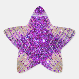 Coleccionables de Pegatinas de estrellas futurista