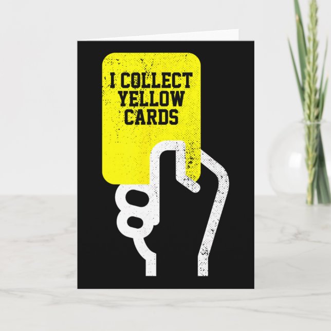 Colecciono Tarjetas Amarillas, Dicho Divertido de  (Anverso)