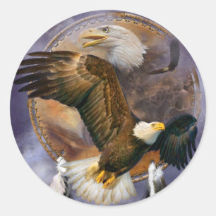 Colector ideal - pegatinas del arte de Eagles del