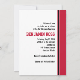 Colegio Bar Mitzvah Invitación
