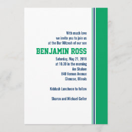 Colegio Bar Mitzvah Invitación