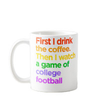 Colegio de fútbol tazas de café Sábado