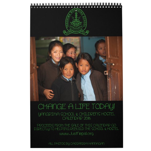 Colegio de internos de Yangrima y calendario del (Tapa)