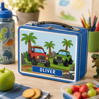 Colegio de niños con camiones monstruo personaliza