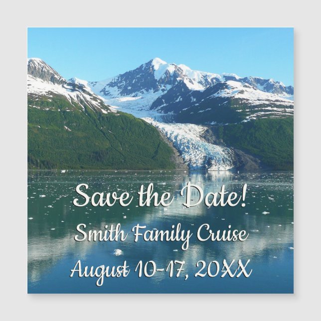 Colegio Fjord I Hermosa fotografía de Alaska (Anverso)