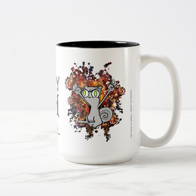 ¡Cólera de Squirrelly! Taza espumosa (Derecha)