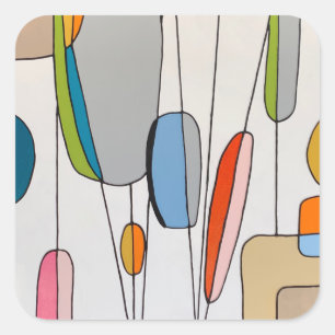 Colgado por un Pegatina de subprocesos