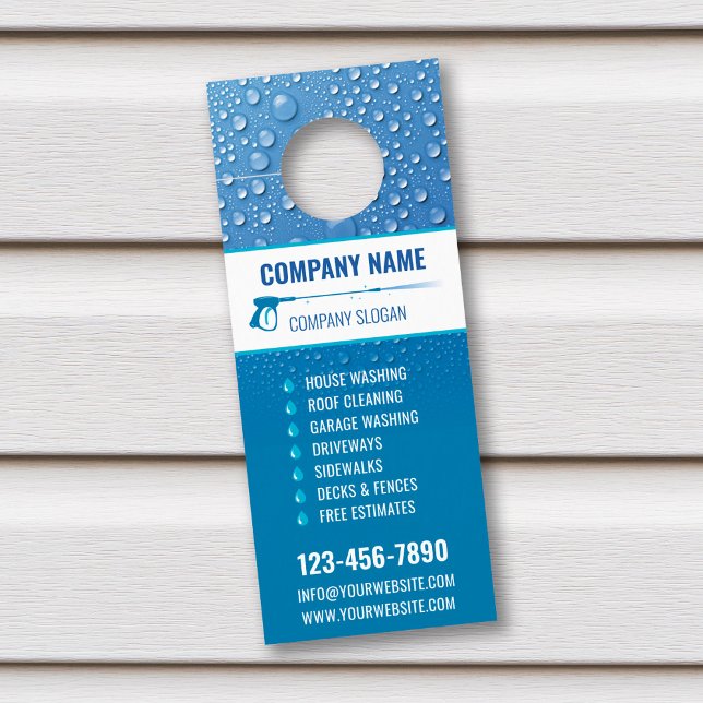 Colgador de la puerta de lavado a presión, colgado (Subido por el creador)