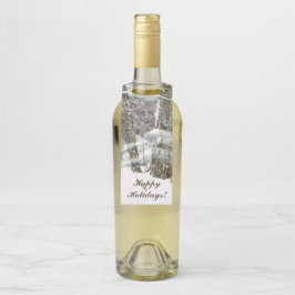 Colgador Para Botellas Acuarela de invierno