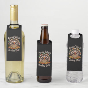 Colgador Para Botellas Adivina Qué Trasero De Pavo Divertido Día De Acció