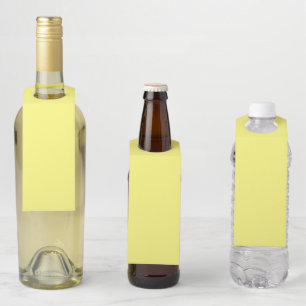 Colgador Para Botellas Amarillo de mantequilla