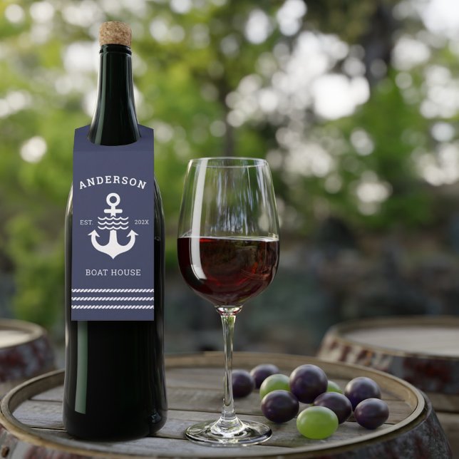 Colgador Para Botellas Ancla marítima náutica Océano Casa lago (Subido por el creador)