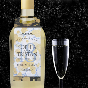 Colgador Para Botellas Aniversario de bodas de porcelana del siglo XVIII