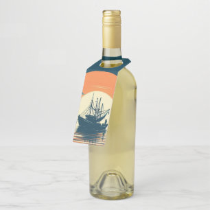 Colgador Para Botellas Antiguo/Pesca de camarones/ Náutico 