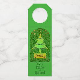 Colgador Para Botellas Árbol de Navidad Celta