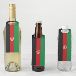 Colgador Para Botellas Bandera de Afganistán