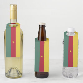 Colgador Para Botellas Bandera de Camerún
