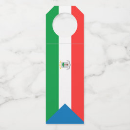 Colgador Para Botellas Bandera de Guinea Ecuatorial