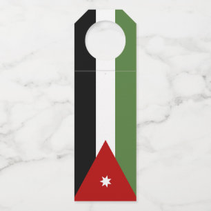 Colgador Para Botellas Bandera de Jordania