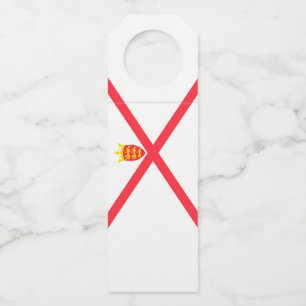 Colgador Para Botellas bandera de la Isla de Jersey