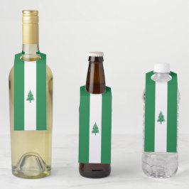 Colgador Para Botellas Bandera de la isla Norfolk