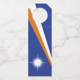 Colgador Para Botellas Bandera de las Islas Marshall