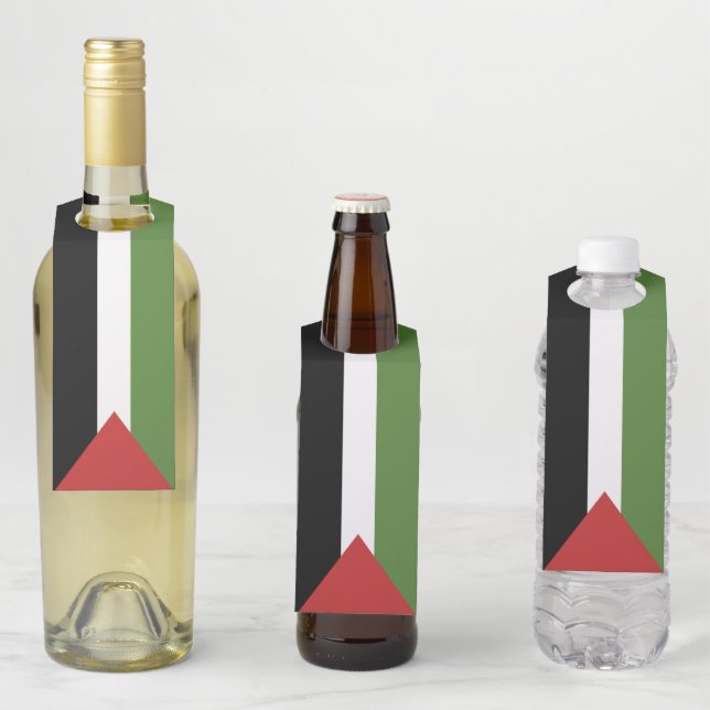 Colgador Para Botellas bandera de Palestina (In situ)