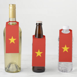 Colgador Para Botellas bandera de Vietnam