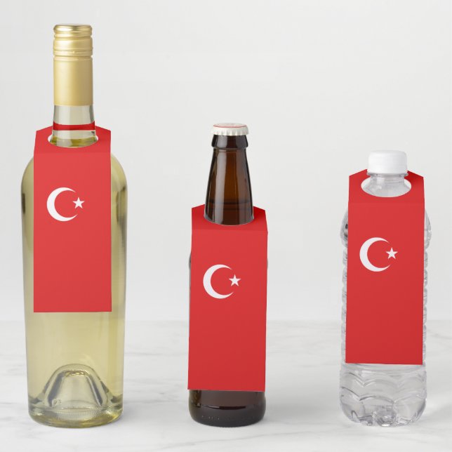 Colgador Para Botellas bandera turca (In situ)