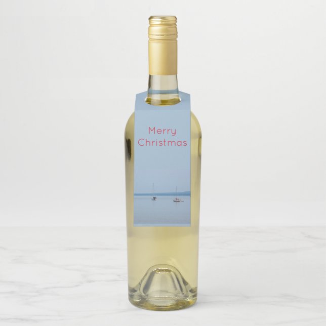 Colgador Para Botellas Barcos de vela en el río (En botella)