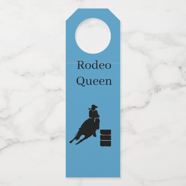 Colgador Para Botellas Barrel Racer (Anverso)