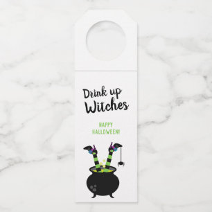 Colgador Para Botellas Beber brujas Funny Decoración Fiesta Halloween