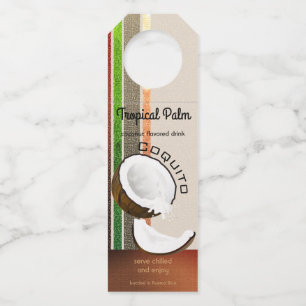 Colgador Para Botellas Bebida de coco Coquito