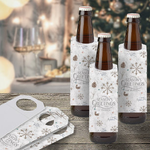 Colgador Para Botellas Boho Twigs & Pinecone Navidades ID986
