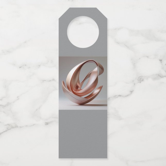 Colgador Para Botellas Bottle Tag (Anverso)