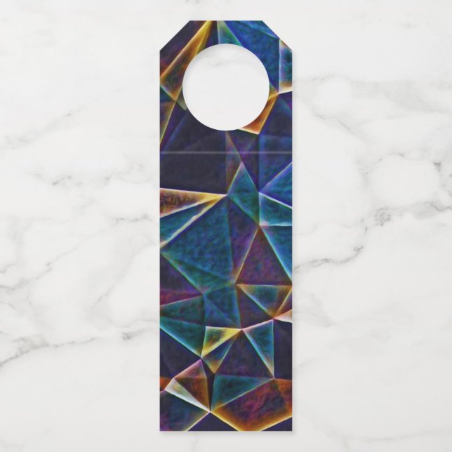 Colgador Para Botellas Burbujas rotas  (Anverso)